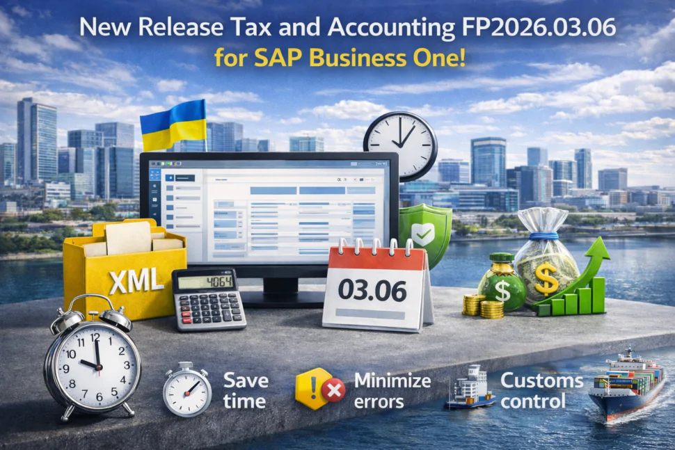 New Release of Tax and Accounting Add-On FP2026.03.06